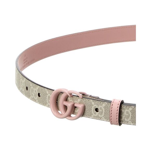 Gucci GG Marmont Thin GG Supreme Canvas Belt - Picture 2 of 3